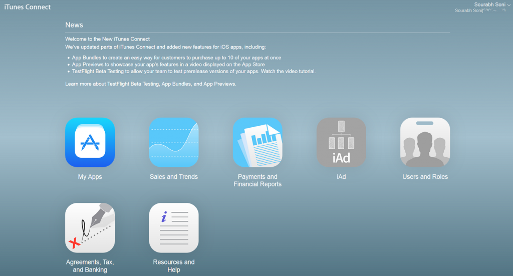 iTunesConnect